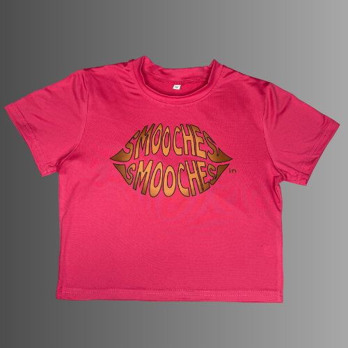 Smooches Logo Crop Tee