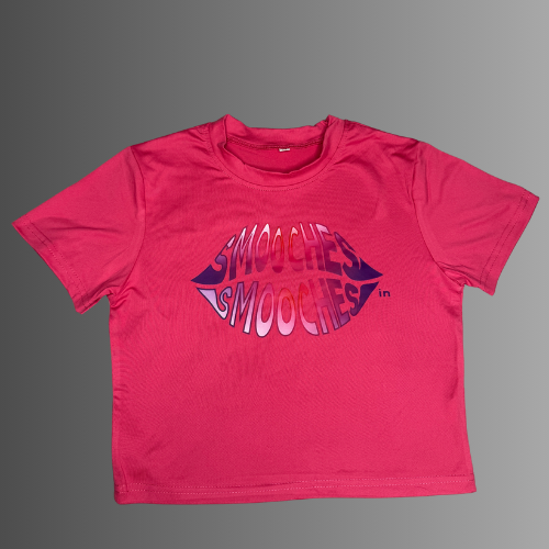 Smooches Logo Crop Tee