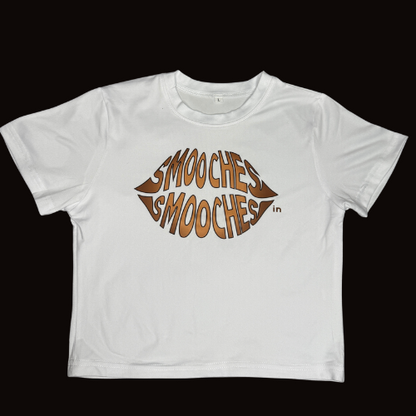 Smooches Logo Crop Tee