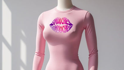 Smooches Long Sleeve Logo Top