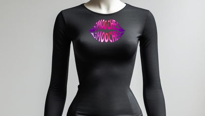 Smooches Long Sleeve Logo Top
